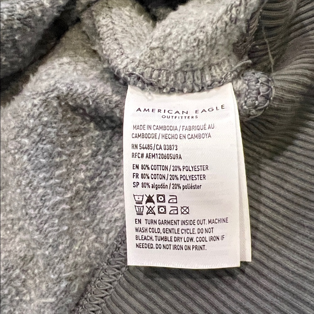 Grateful Dead Gray Crewneck sweatshirt Vintage Sunburst Design Small AEO - Picture 6 of 7